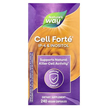 Nature's Way, Cell Forte深層抵抗健康IP-6和肌醇素膠囊，240粒