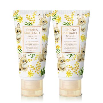 OHANA MAHAALO 相思萌兔潤澤療癒護手霜50gX2入