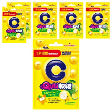 RISAL 小兒利撒爾 Quti 軟糖 活力LemonC 補充活力  10顆  2.5g  6包