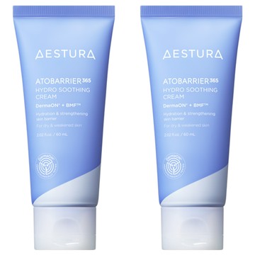 AESTURA Atobarrier 365系列水潤保濕舒緩乳霜 活化肌膚水分通路 清爽凝霜質地  60ml  2條
