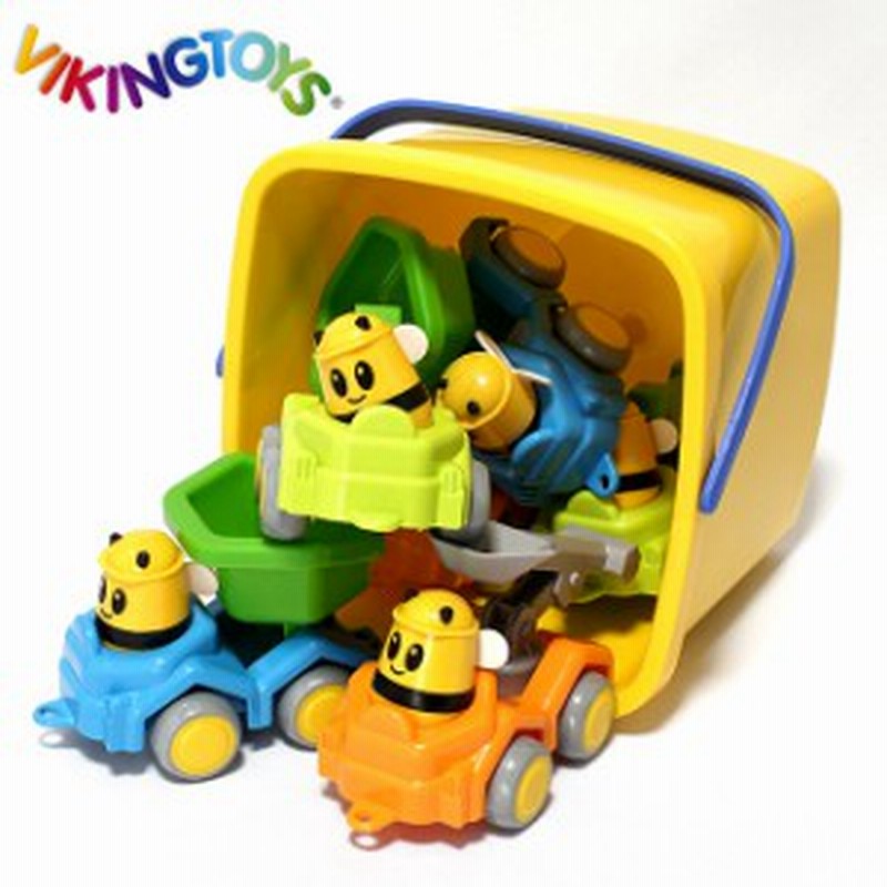 Vikingtoys バイキングトイズ みつばちとはたらくくるま 6個セット 1歳 男の子 おもちゃ 車 はたらく車 働く車 通販 Lineポイント最大1 0 Get Lineショッピング