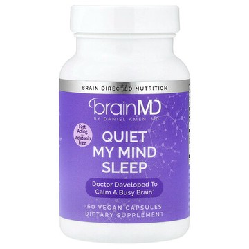 BrainMD, 靜心睡眠幫助膠囊，60 粒全素膠囊