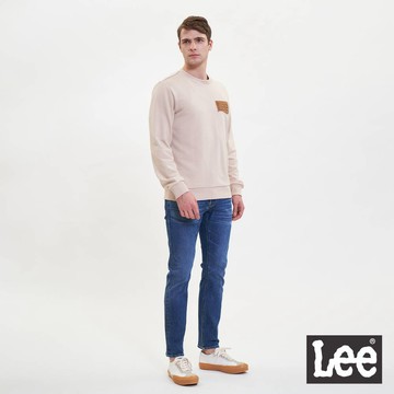 Lee 709 低腰修身小直筒牛仔褲 男 101+ 中藍洗水LL220240793