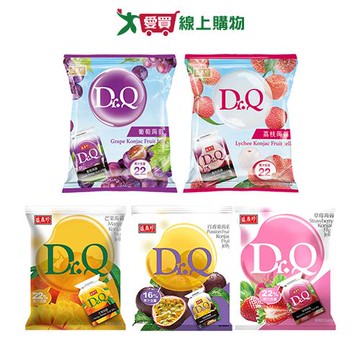 盛香珍DR.Q蒟蒻系列(葡萄/荔枝/芒果/百香果/草莓)(265G/包)【愛買】
