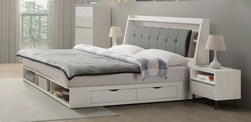 【歐風別館】泰倫雙人床架【基隆至台中免運費】