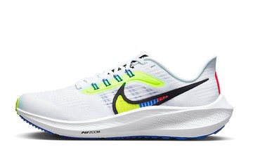 AIR ZOOM PEGASUS 39 PS WHITE VOLT RACER BLUE
