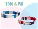 Toto&Pal Anchor條紋項圈(10mm)-預購