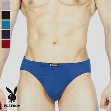 【PLAYBOY】親膚錦絲零著感彈性三角褲-SPNE015