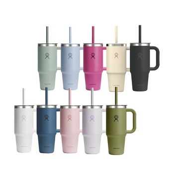 Hydro Flask 24oz/709ml吸管 冰霸杯(大容量 提把 保冷 保冰 保溫)