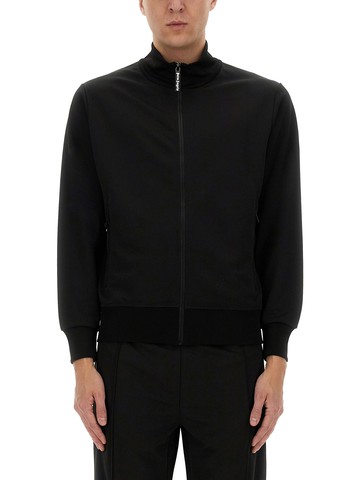 palm angels "track" sweatshirt with logo