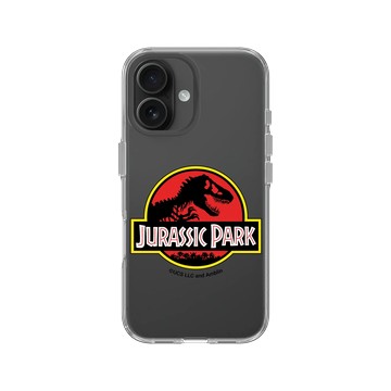 iPhone 16 Clear 透明 - Jurassic Park/ Jurassic World - 侏羅紀公園logo