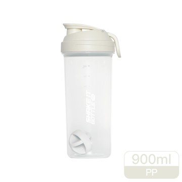 樂扣樂扣透能搖搖水壺/900ml/霧白