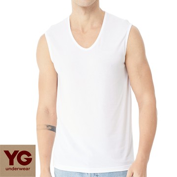 【YG 天鵝內衣】親膚羅紋寬肩背心-C3051YP