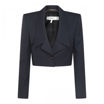 Chloe - Blue Wool Blazer 40
