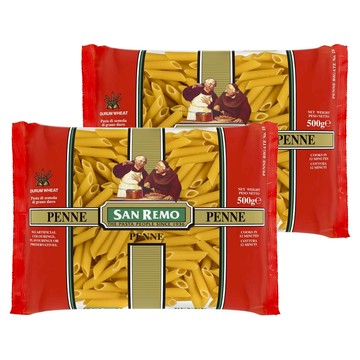 SAN REMO 義大利尖管麵  500g  2包