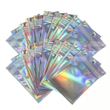 密封袋 吧唧飾品包裝袋 加厚物料收納袋 可愛自封袋 高顔值辦公室收納袋 鐳射自封袋 透明封口袋 數據綫密封袋