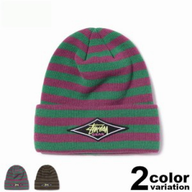 ステューシー Stussy Women ニット帽 レディース Marta Striped Beanie Stussy ビーニー ニットキャップ キャップ ストゥーシー 通販 Lineポイント最大1 0 Get Lineショッピング