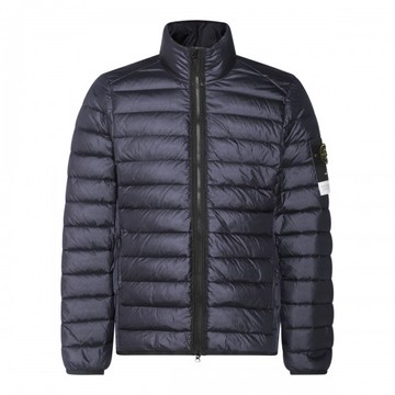 Stone Island - Navy Blue Down Jacket Xxl