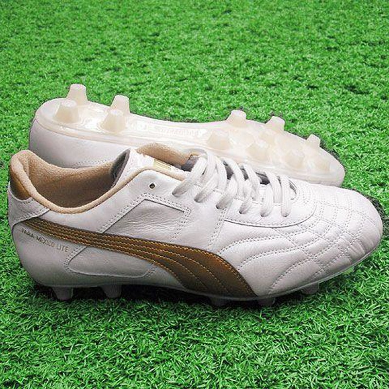 パラメヒコ ライト ホワイトパール×ゴールド 【PUMA|プーマ】サッカー 