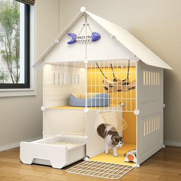 貓籠子家用室內貓窩貓廁所一體貓別墅養貓專用貓空籠超大自由空間