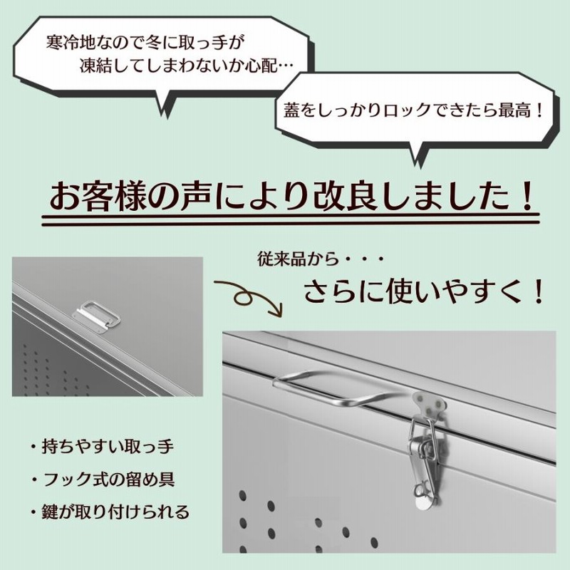 ゴミ箱 屋外 大きい カラス除け ゴミ荒らし防止ごみふた付き(組立式）210L