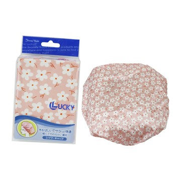 一品川流 日本製花卉浴帽-2入