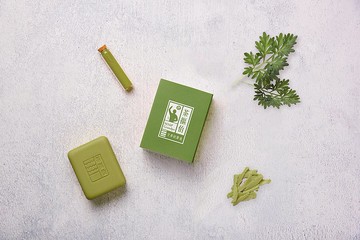 茶摳伯系列_艾草抗菌皂 125g