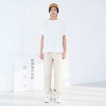 Spring 寬版圓領短袖