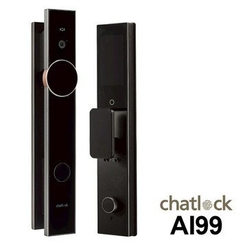(預購)chatlock 日本製頂級電子門鎖(AI-99)經典黑(附基本安裝)