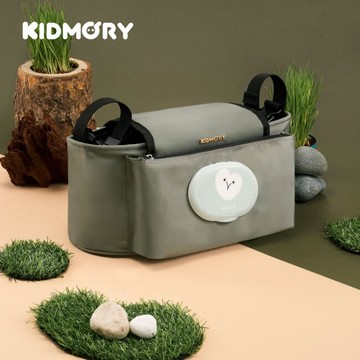 【KIDMORY】特有種幸福-推車置物袋-草鴞-綠
