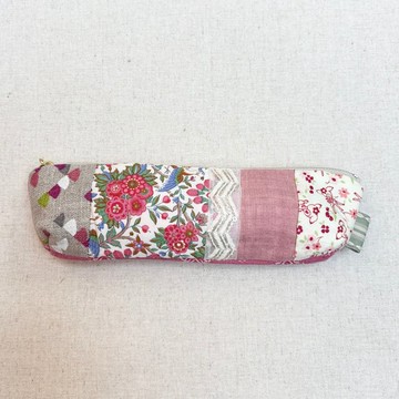 筆袋 眼鏡盒 Liberty Print 印花與蕾絲