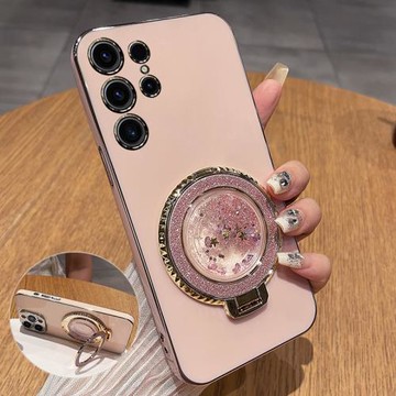 適用三星s22ultra手機殼s22十保護硅膠套S22u全包S9080防摔plus軟外殼galaxys女加uitra新款9010高級感帶支架