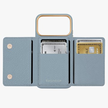 iPhone 17 Pro 真皮保護殼配 MagSafe三折皮夾套組 防摔 磁吸