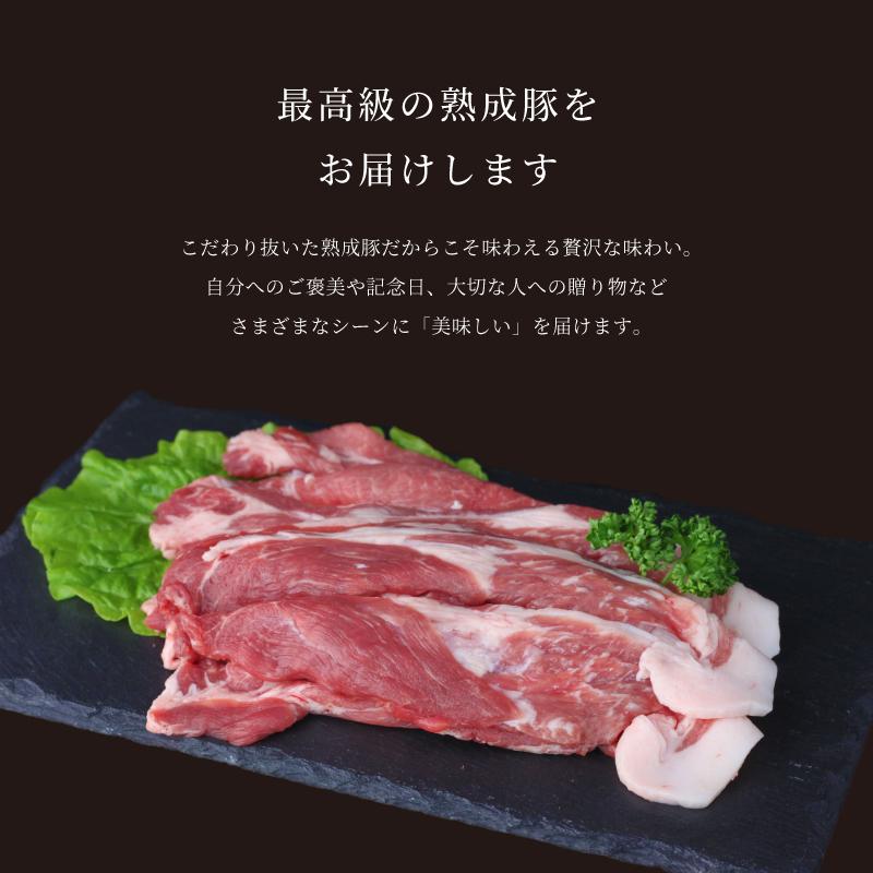 豚肉 高級 氷結熟成豚 焼肉 生姜焼用 肩ロース 900g 300g×3パック 豚の生姜焼き 熟成肉 贈り物 プレゼント お祝い 誕生日 ごちそう 贅沢