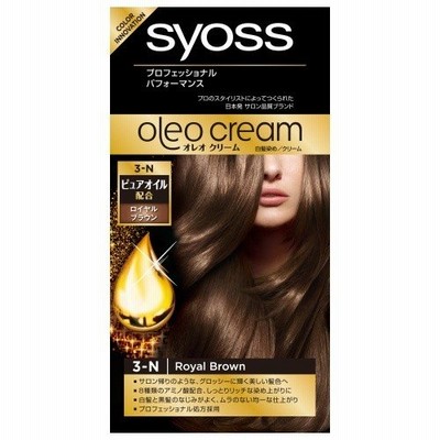 ヘンケルジャパン サイオス オレオクリームヘアカラー 3N ロイヤルブラウン