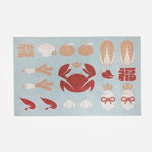 奧可利刮泥橡膠踏墊45x76cm 食來運轉