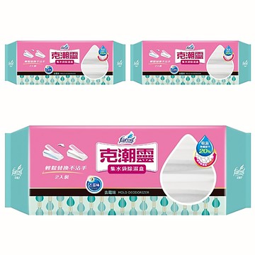 farcent 花仙子 克潮靈 集水袋除濕盒 去霉味 除溼量 2入  360g  3包