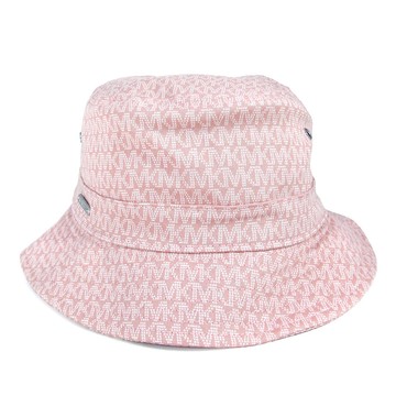 MICHAEL KORS 薔薇粉色MK滿版漁夫帽