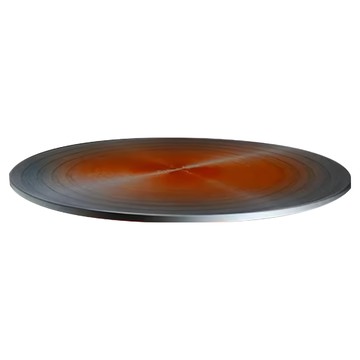 WE CHAMP 多用途導熱解凍盤 附提盤夾 24cm 快速解凍  1個  黑色