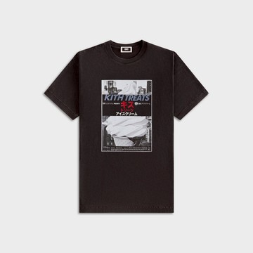 AirRoom正品 2025SS Kith Treats Film Festival 宣傳海報 冰淇淋 復古 水洗 短T