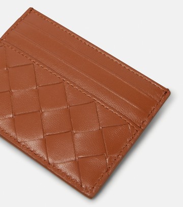 Bottega Veneta Intrecciato leather card holder