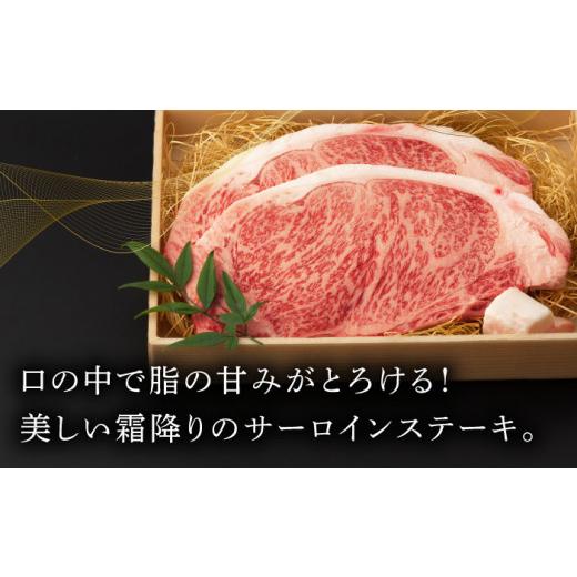 ふるさと納税 長崎県 波佐見町 サーロイン ステーキ 2枚 400g 長崎和牛 A4〜A5ランク 希少部位 [VF04]