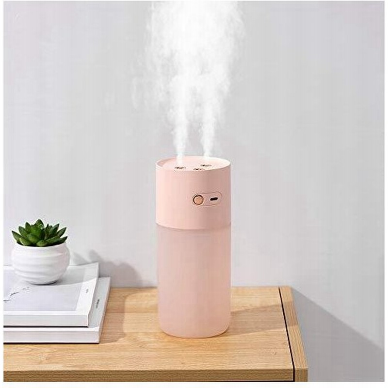 Yollky 卓上 超音波加湿器 ダブルノズル 400ml 大容量 ナイトライト 極静音 ワイヤレスusb充電式 オフィス 子供部屋 車載加湿器 ペッ 通販 Lineポイント最大0 5 Get Lineショッピング