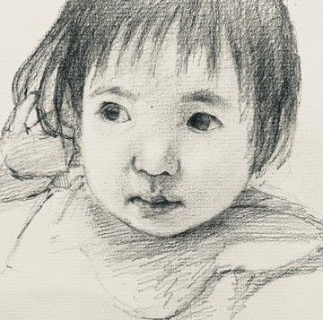 人像素描