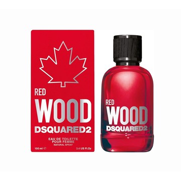 DSQUARED2 RED WOOD・心動紅女性淡香水100ml 優惠價:1650元｜岡山戀香水