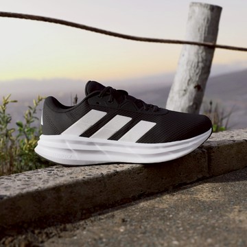 ADIDAS JR9585 GALAXY 7 M EXTRA WIDE 男慢跑鞋 寬楦 黑x白 大尺碼