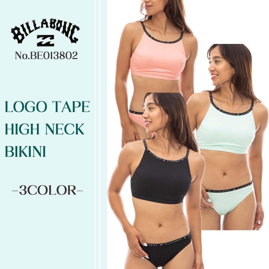 24 SS BILLABONG ビラボン 水着 LOGO TAPE HIGH NECK BIKINI