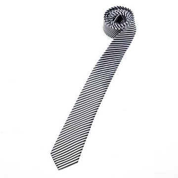 ANG LONG 斑馬條紋質感領帶