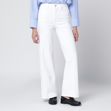 White Slim Palazzo jeans