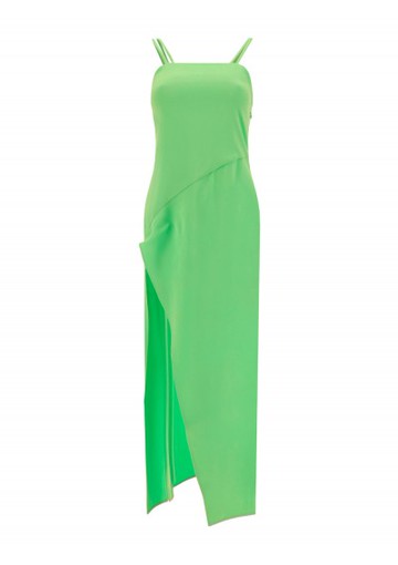 The Attico - Fujiko Midi Dress - Womens - Green